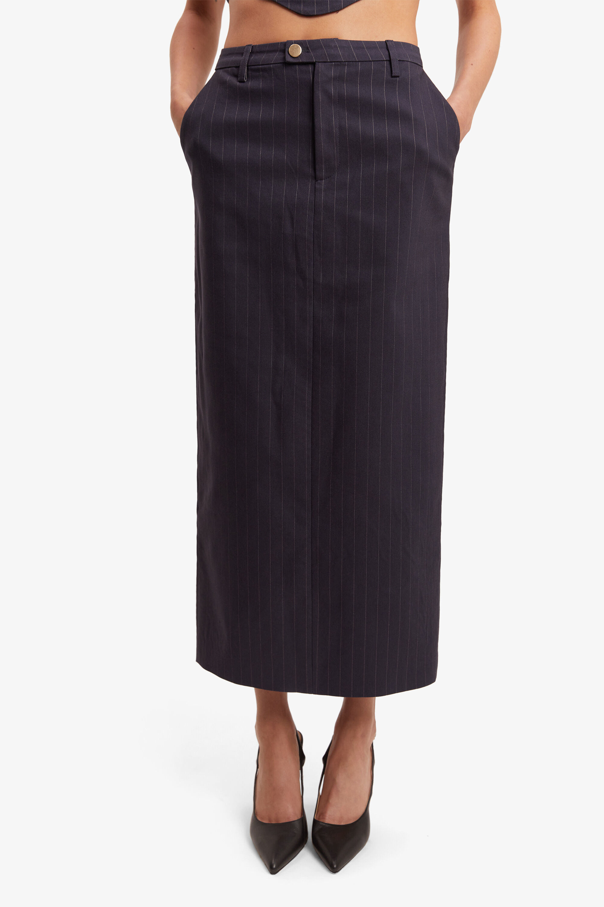 Siani stripe maxi skirt shop