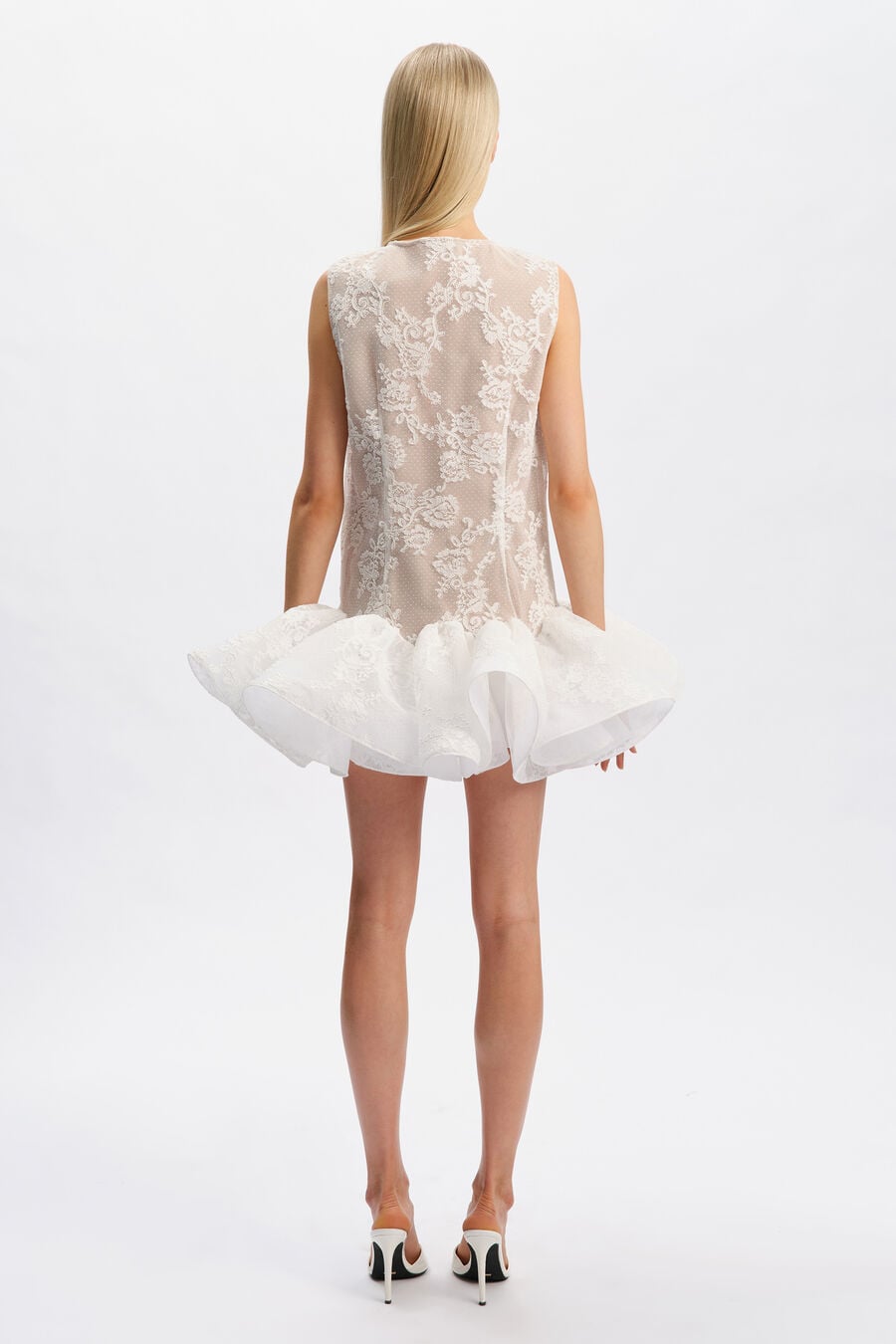 Fleurine Lace Mini Dress
