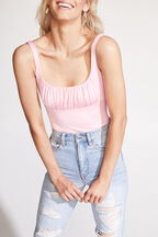 BETHANY BODYSUIT in colour ALMOND BLOSSOM