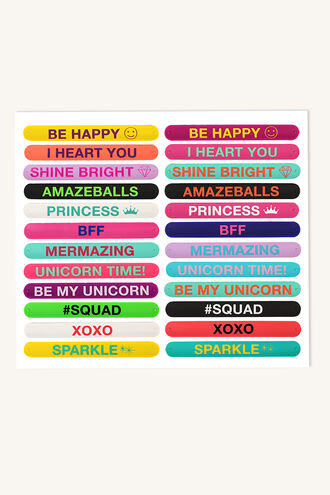 SNAP BANDS in colour BRIGHT WHITE