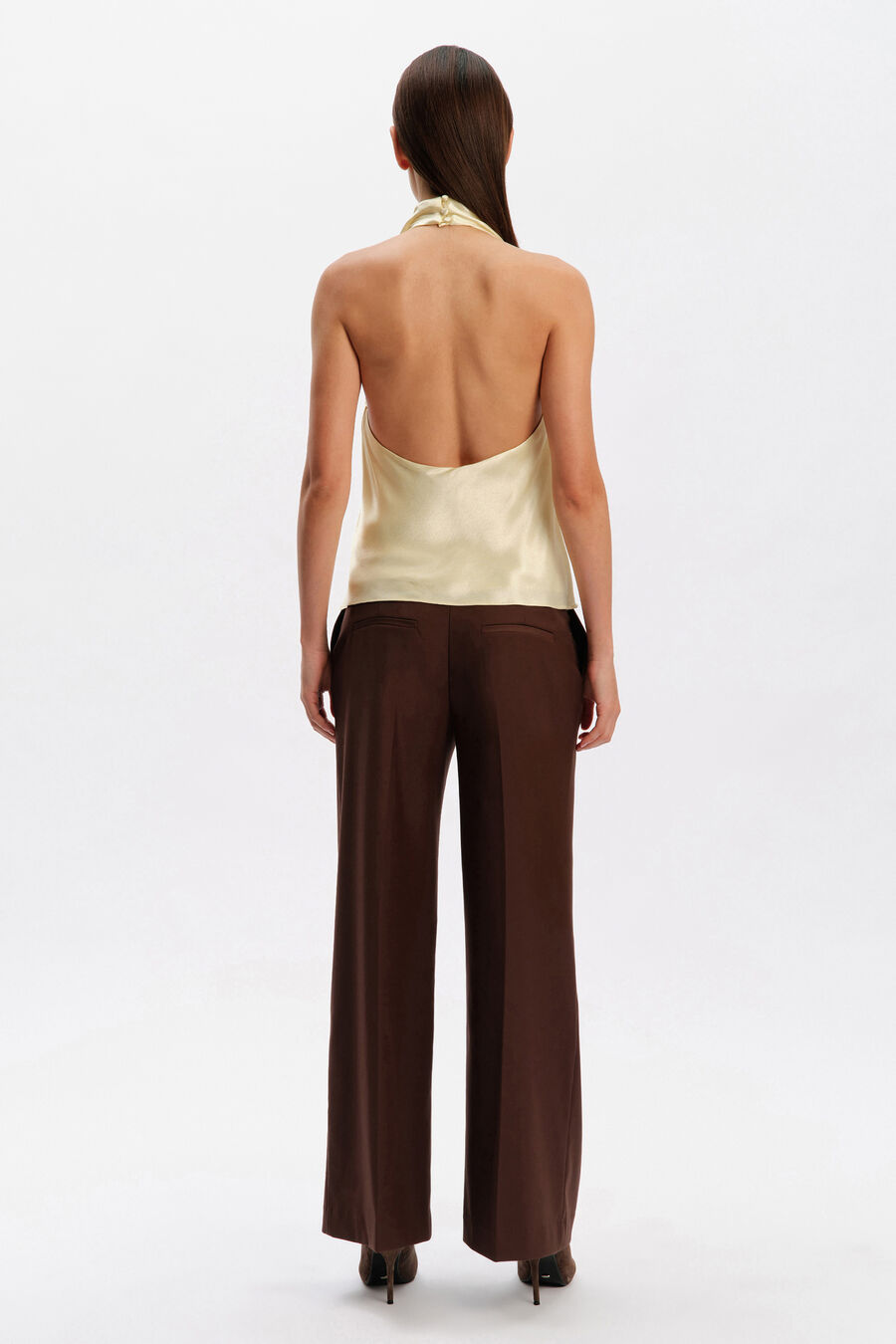 Solene High Cowl Neck Top