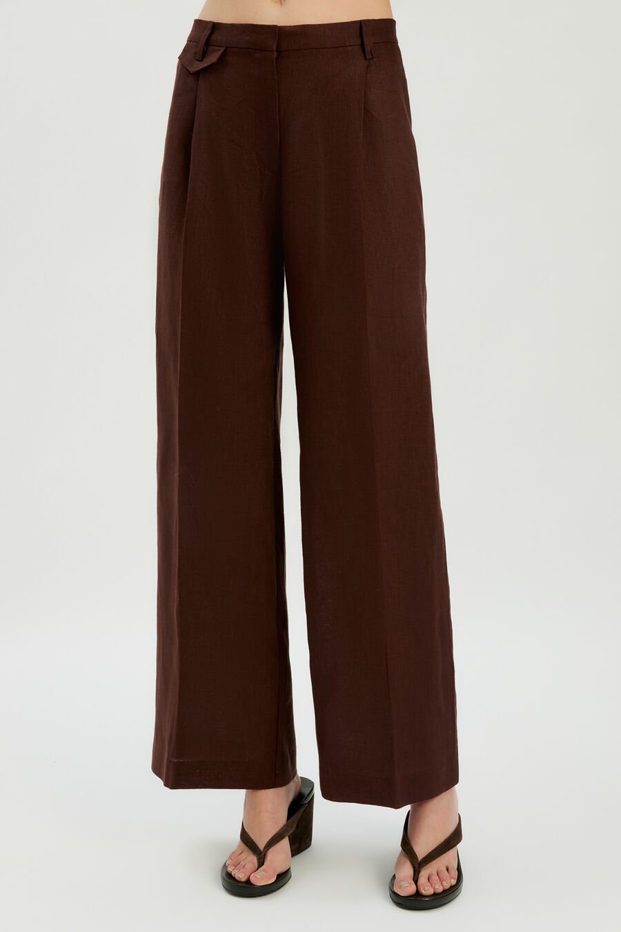 Geordy Hipster Linen Pant