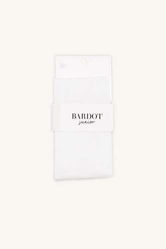 OPAQUE TIGHTS in colour WHITE ALYSSUM