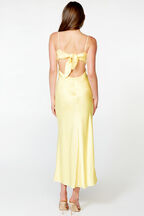 MALINDA SLIP DRESS in colour LIMELIGHT