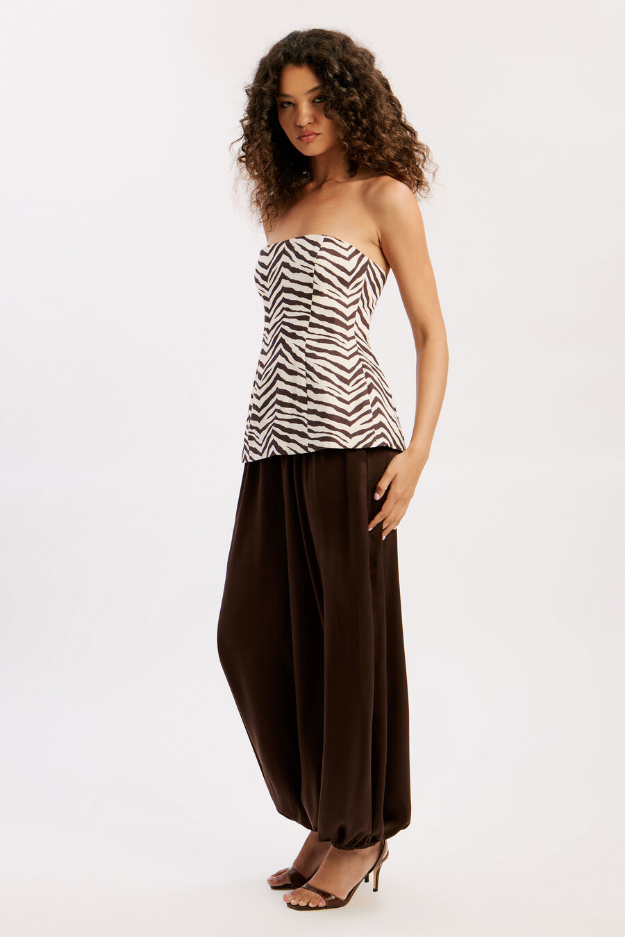 Helenia Longline Strapless Top