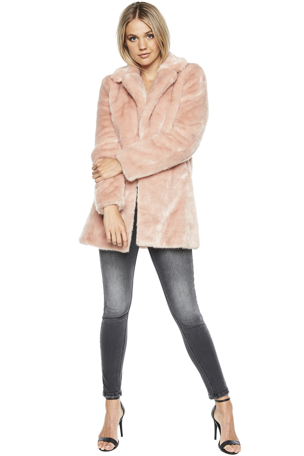 blush coat