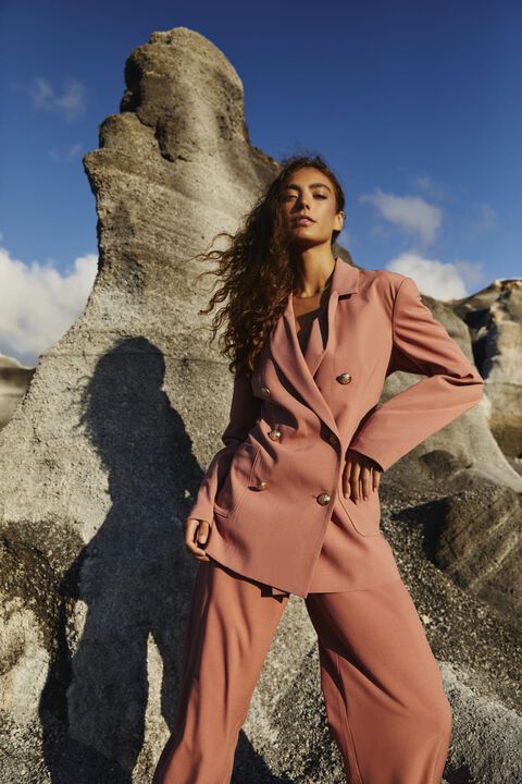 DEVITA BLAZER in colour MELLOW ROSE