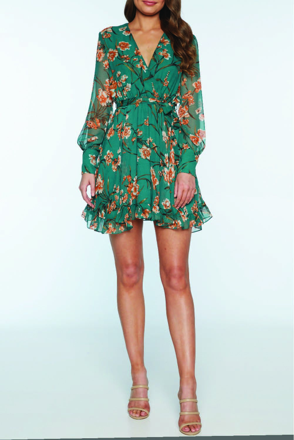 bardot becky floral dress