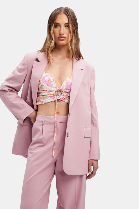 MIRABELLA CLASSIC BLAZER in colour MELLOW ROSE
