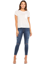 BRIANA TEE in colour BRIGHT WHITE