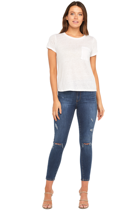 BRIANA TEE in colour BRIGHT WHITE