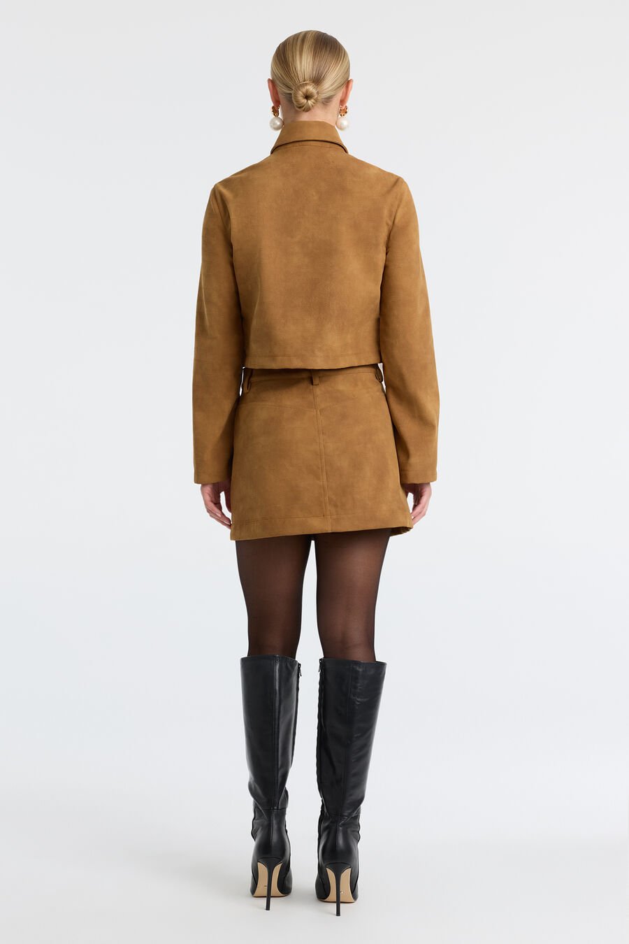 Lorenzo Croc Vegan Suede Shirt