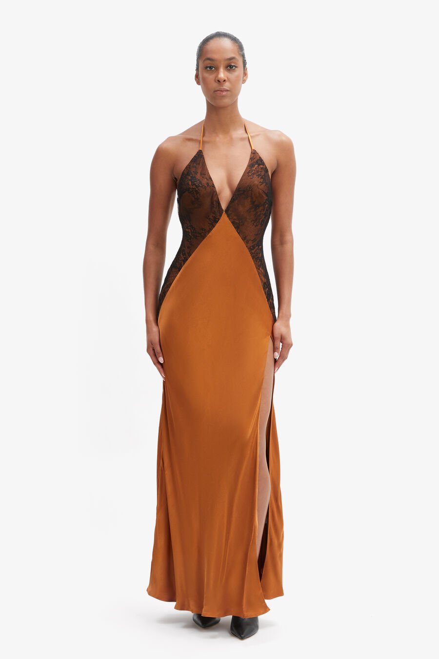 Estrella Halter Maxi Dress