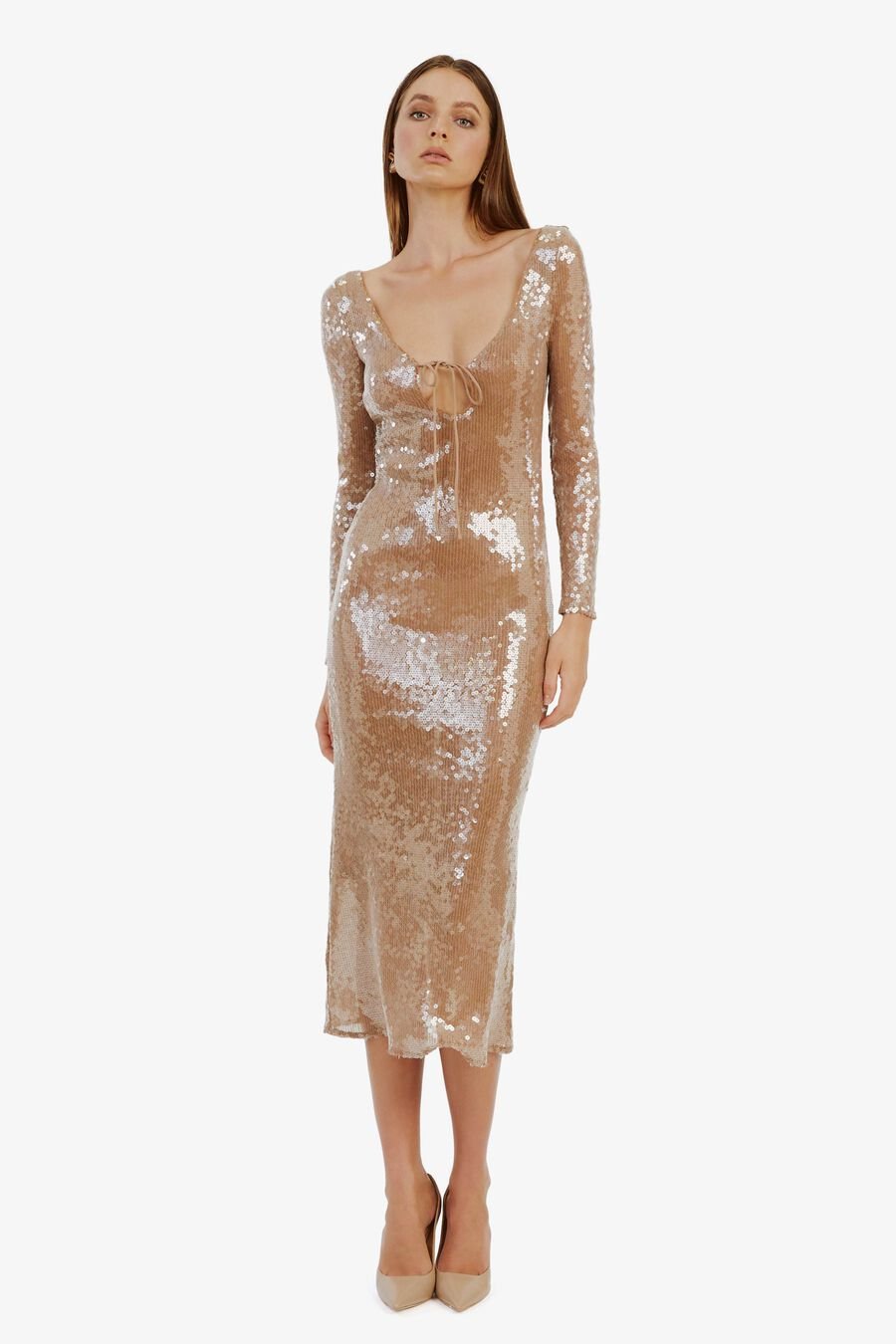 Verona Sequin Maxi Dress