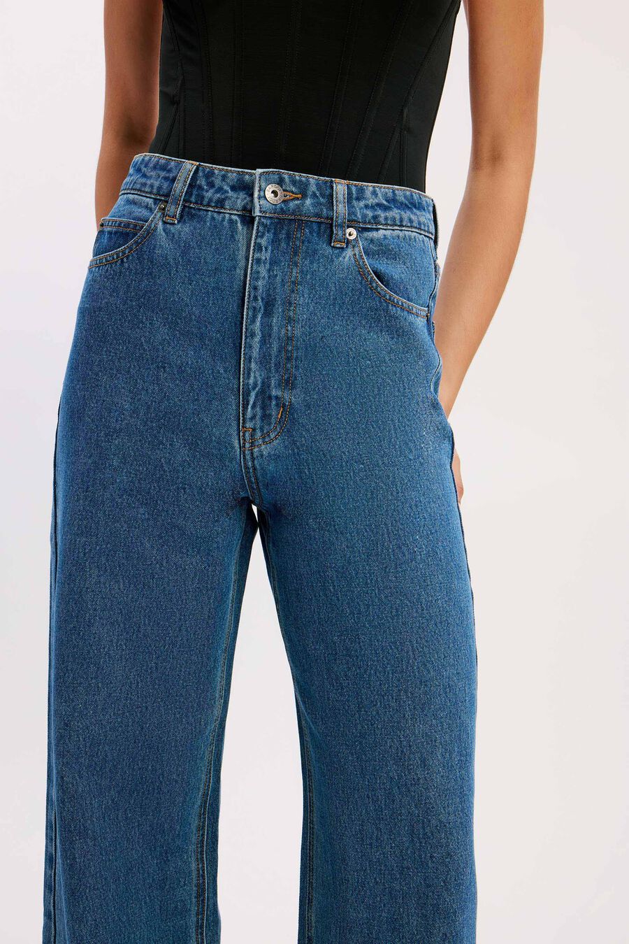 Cindy Wide Full Leg Jeans