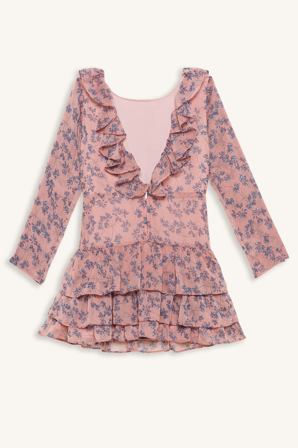 alessia frill dress bardot