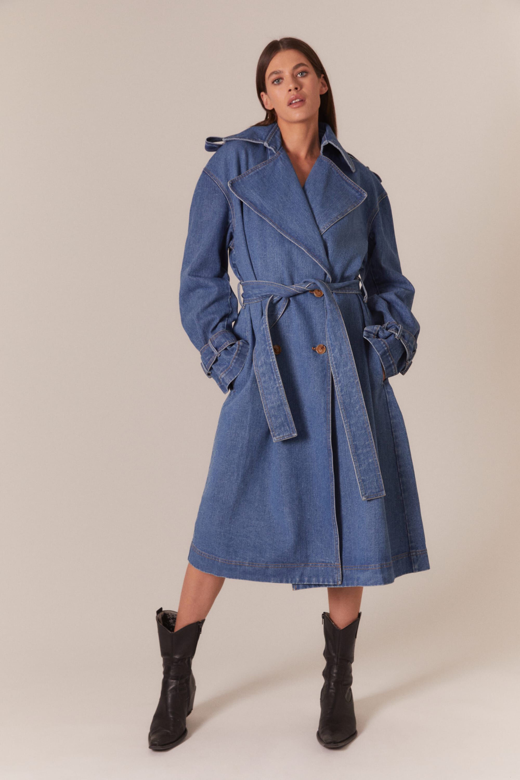 Trench denim sales