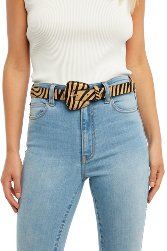 ANIMAL BELT in colour ANTELOPE