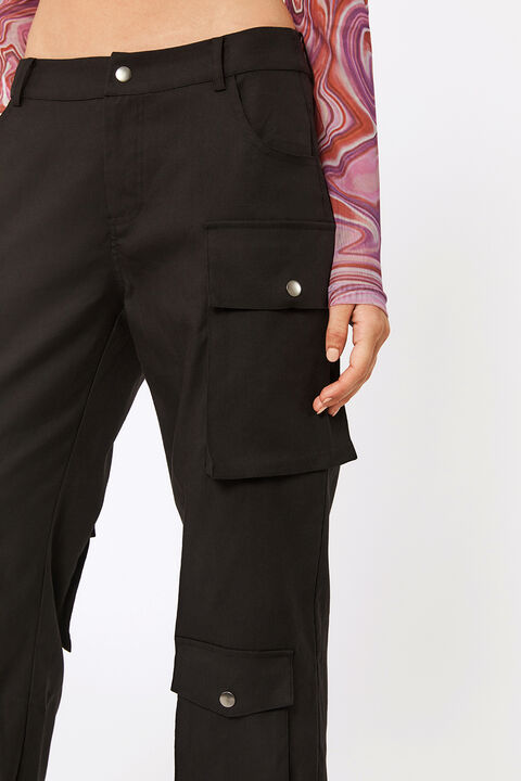 CHARLIE CARGO PANT in colour CAVIAR