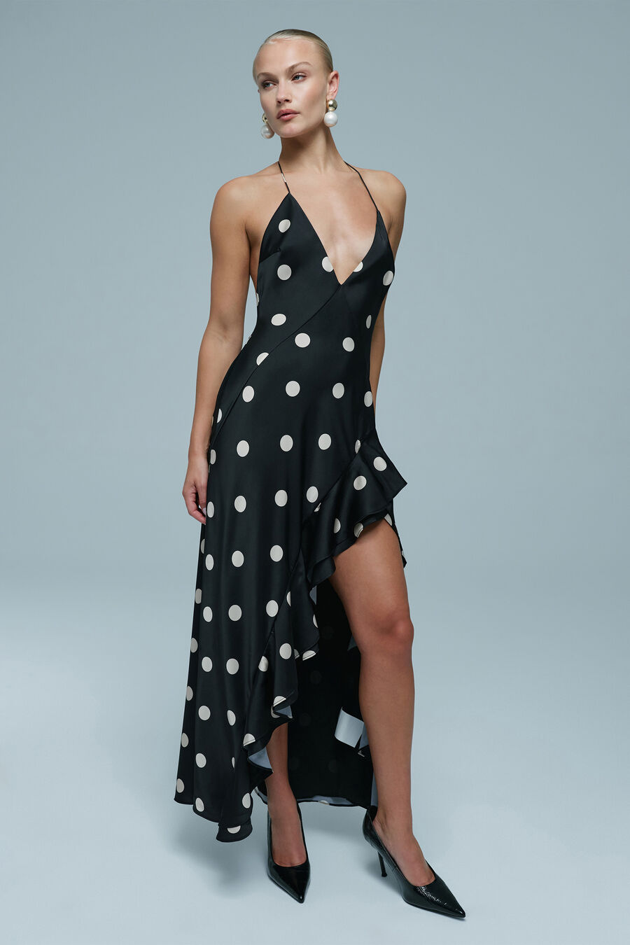 Selene Halter Maxi Dress