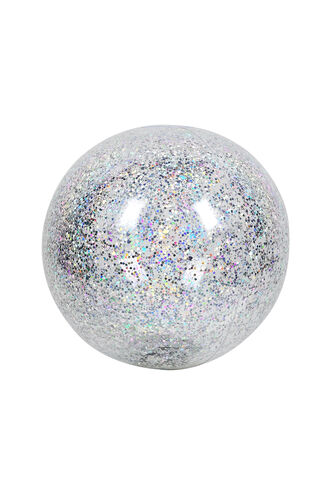 Inf. Beach Ball Glitter in colour BRIGHT WHITE