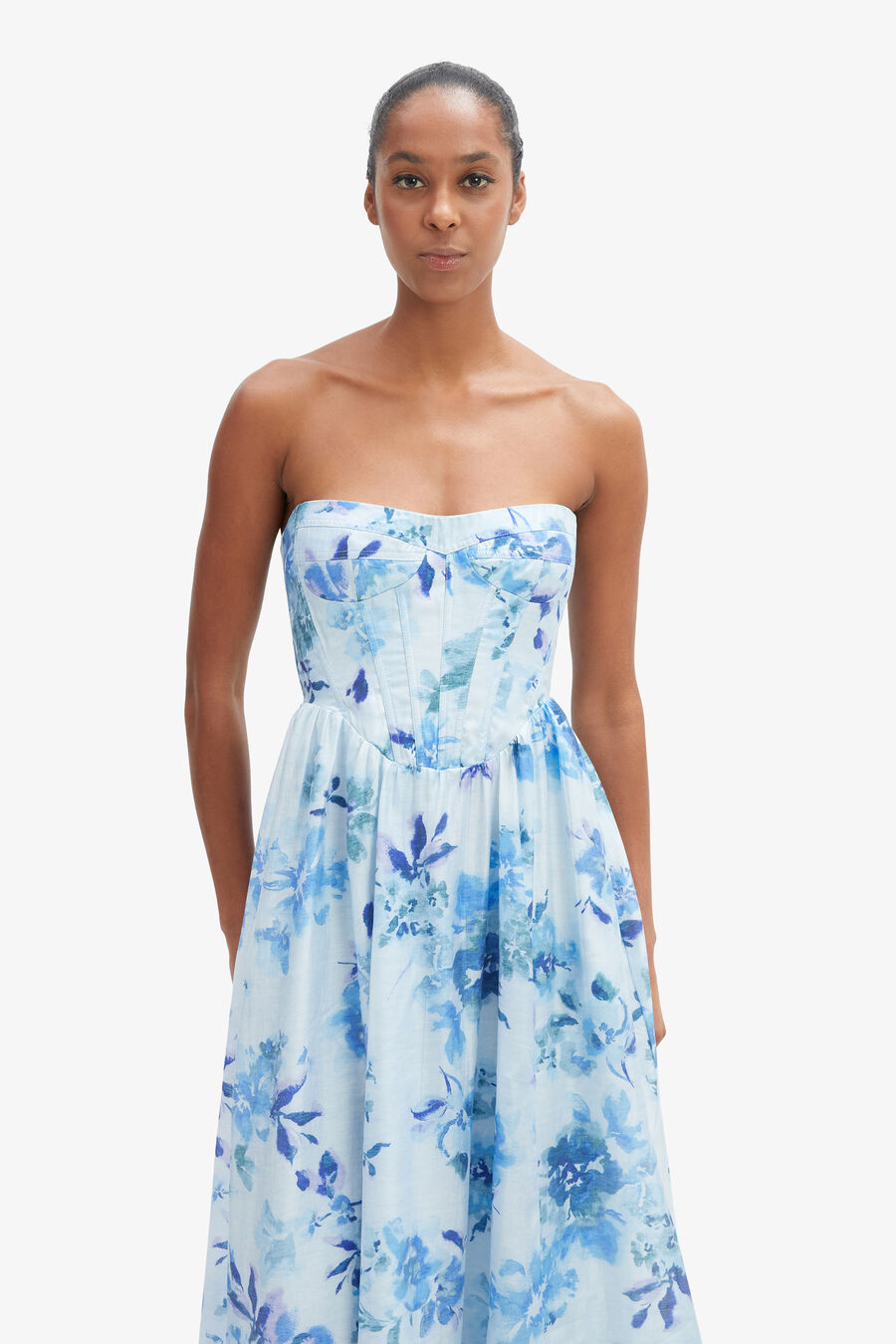 Lola Corset Midi Dress