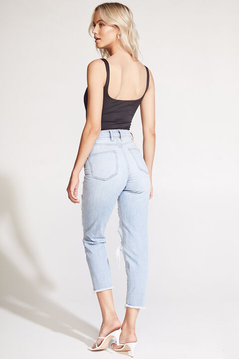 BETHANY BODYSUIT in colour CAVIAR