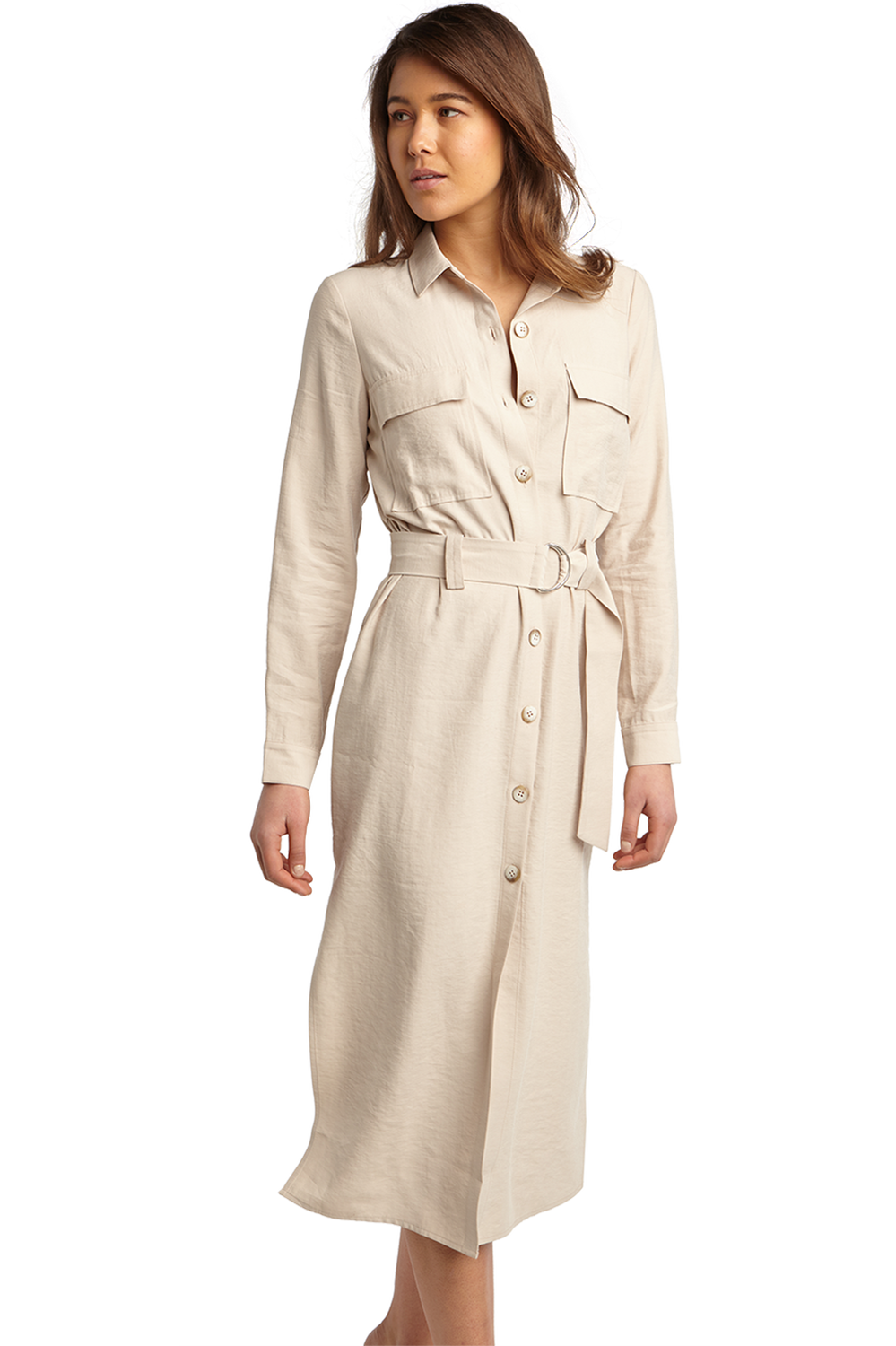 JANA SHIRT DRESS in colour MOONLIGHT