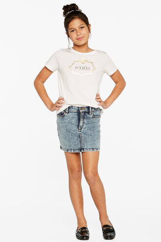 ACID WASH TUSK MINI in colour BRIGHT WHITE