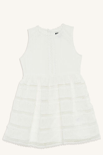 PRIM DRESS in colour CLOUD DANCER