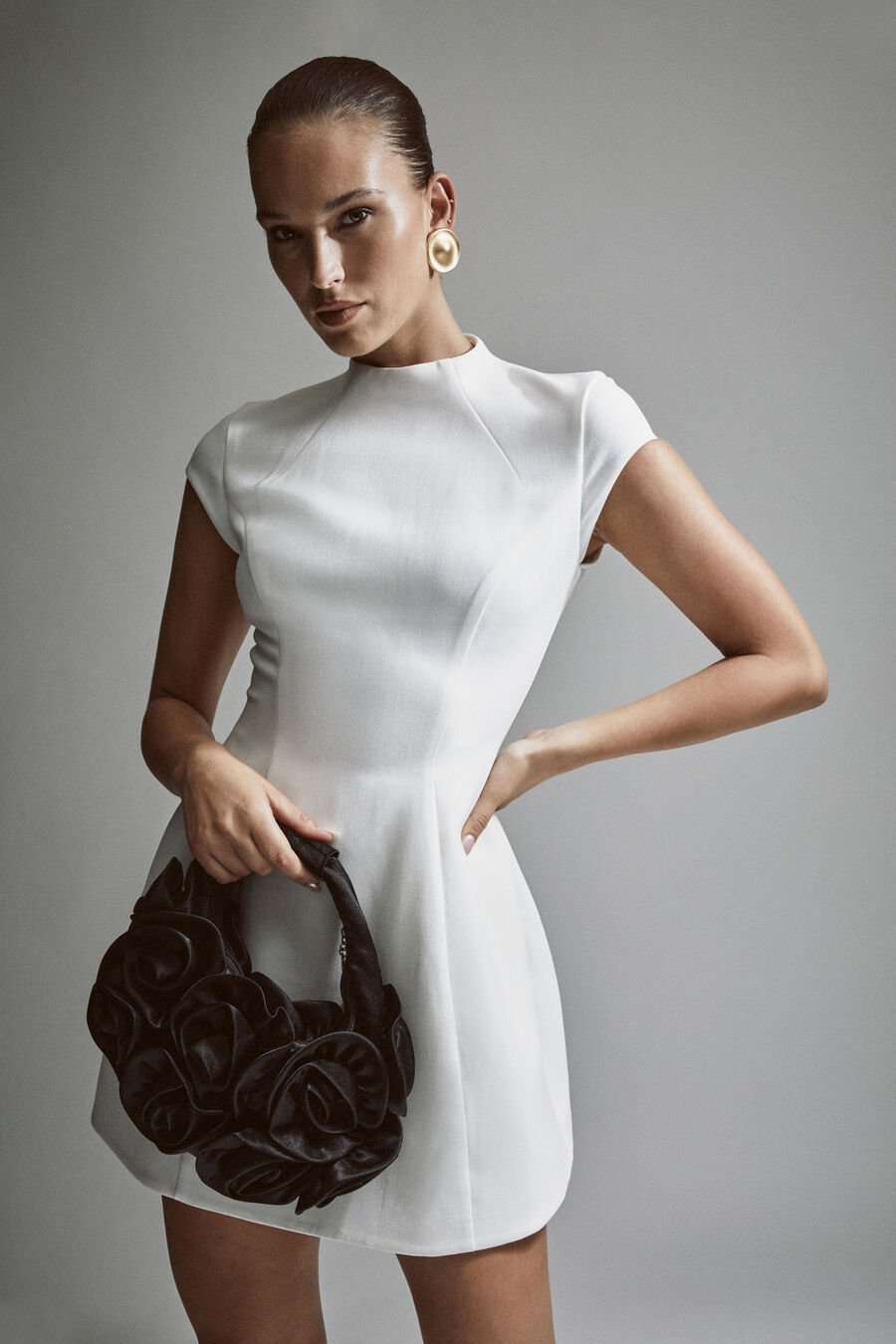 Delphi Hourglass Mini Dress