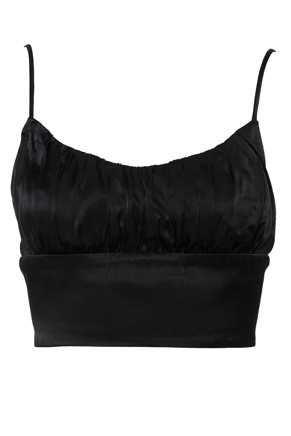 EVELYN TOP in colour CAVIAR