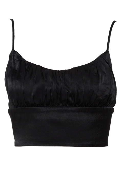 EVELYN TOP in colour CAVIAR