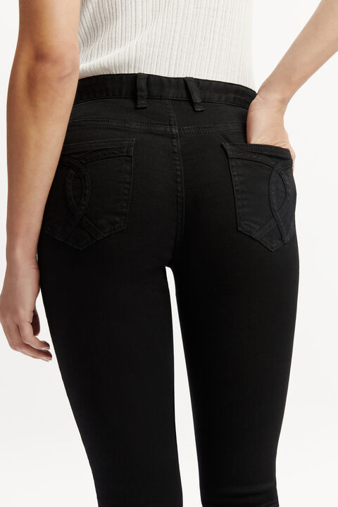 KATE HIPSTER JEAN in colour JET BLACK