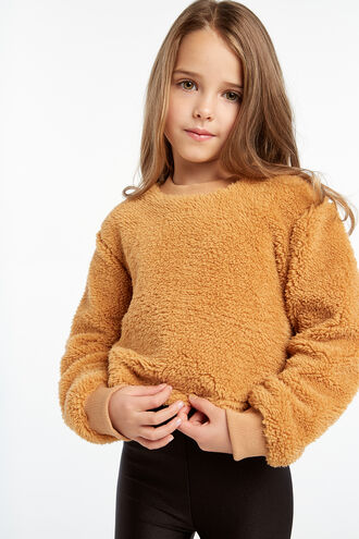 COOPER CROP SWEAT in colour DOE