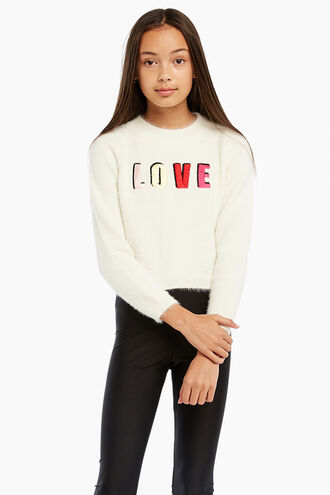 BIG LOVE KNIT in colour GARDENIA