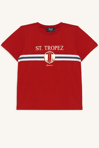 ST TROPEZ TEE in colour FORMULA ONE