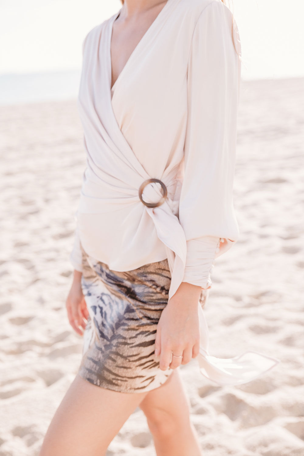 ILIANA RING TOP in colour PALE DOGWOOD