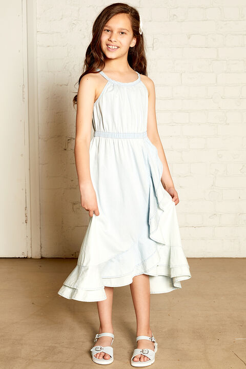 Nadia Ruffle Dress  Tween  Girls 7  16  Dresses  Bardot Junior