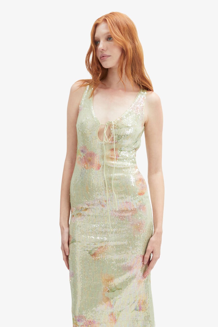 Eloda Sequin Midi Dress