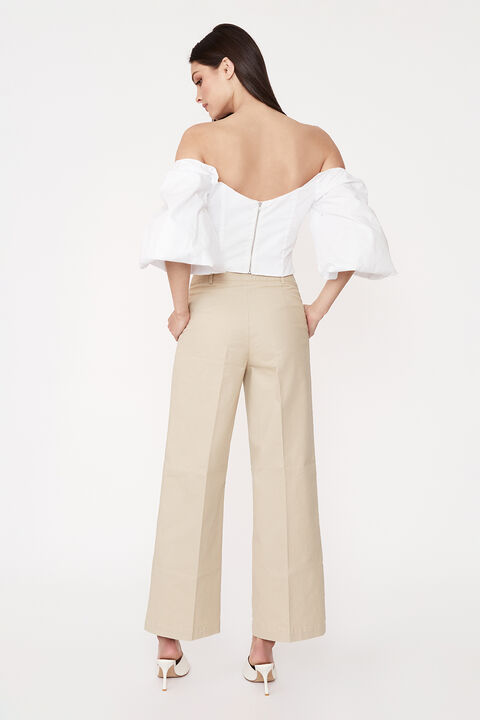 LOW RISE HIPSTER PANT in colour PINK TINT