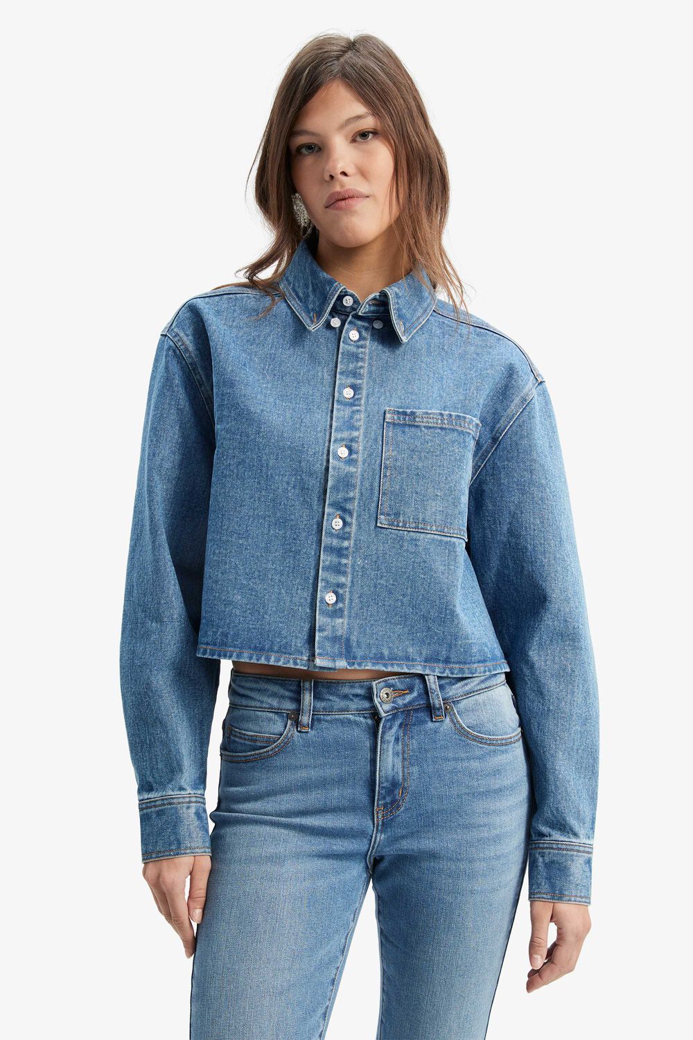 CAIRO DENIM SHIRT in colour CITADEL