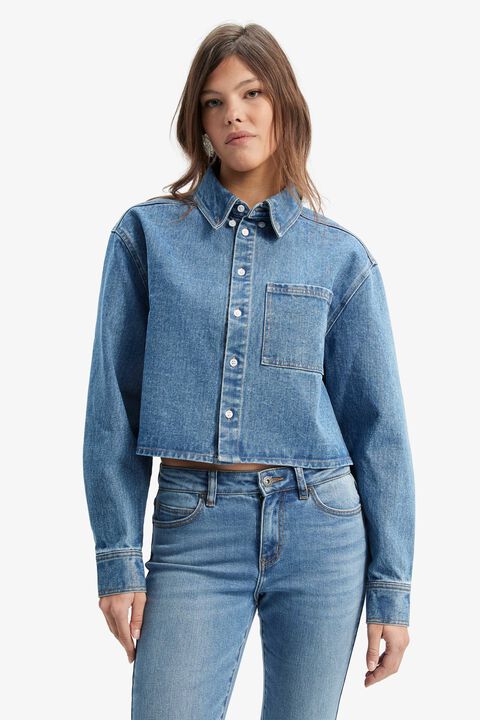 CAIRO DENIM SHIRT in colour CITADEL