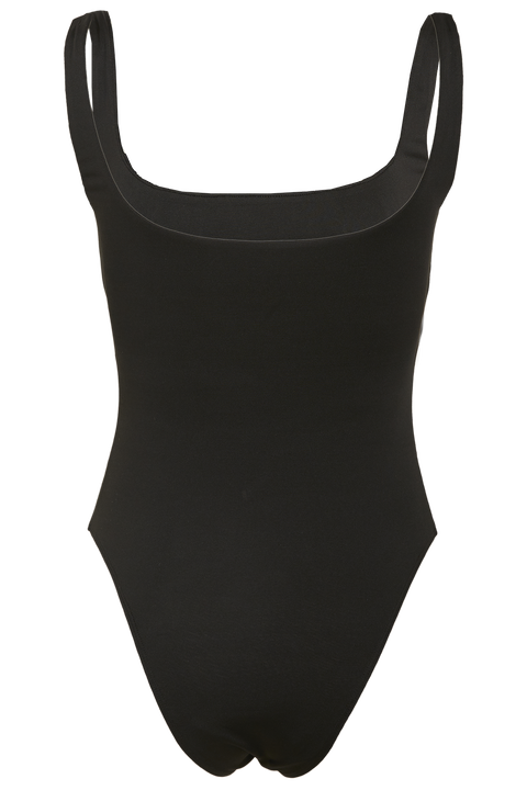 BETHANY BODYSUIT in colour CAVIAR