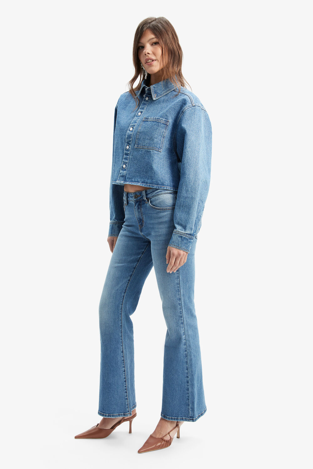 CAIRO DENIM SHIRT in colour CITADEL