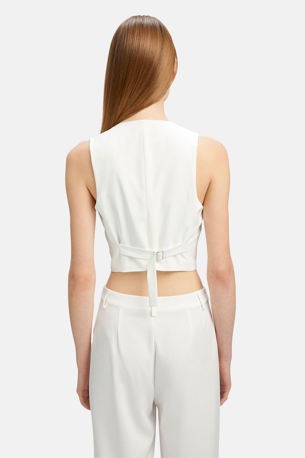 CALLISTA VEST in colour CLOUD DANCER