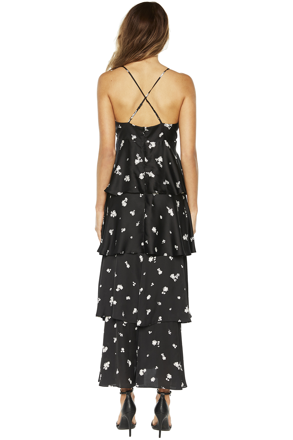 Bardot dalia tiered dress Clearance
