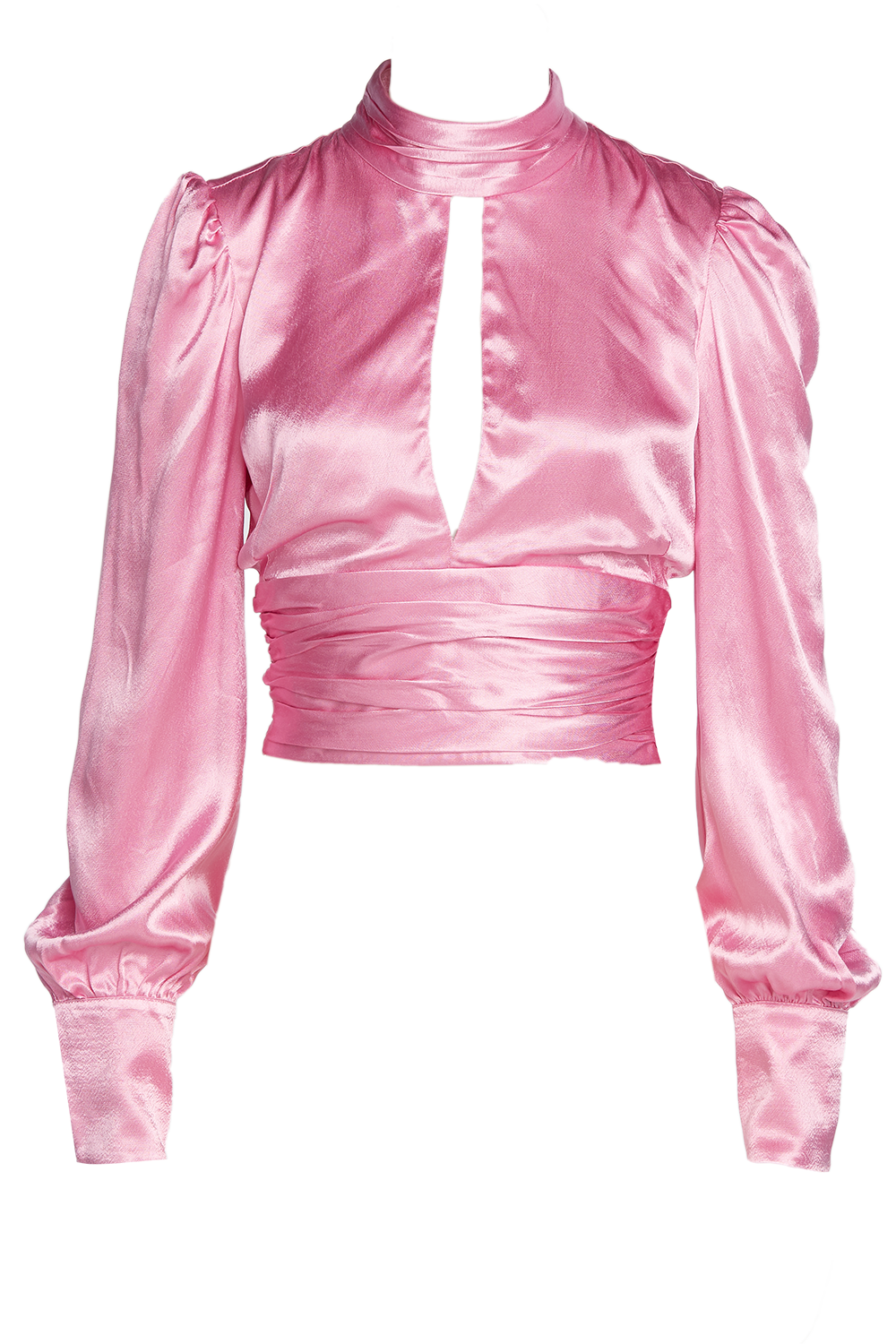 pink transparent top