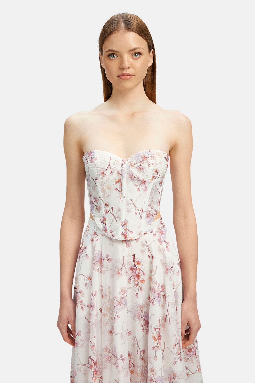 GRACIOUS CORSET BUSTIER in colour BLOSSOM