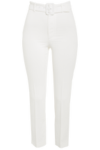 THERESE BUCKLE PANT in colour CLOUD DANCER